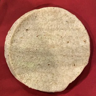 Corn  tortillas--house made.