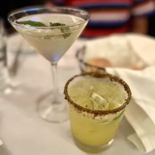 Eastsider Martini and Mezcalito made right by Sam!