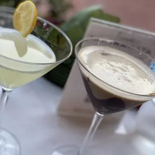 Eastsider Martini  &amp; Chocolate Martini, cheers!