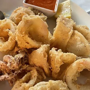 Calamari appetizer