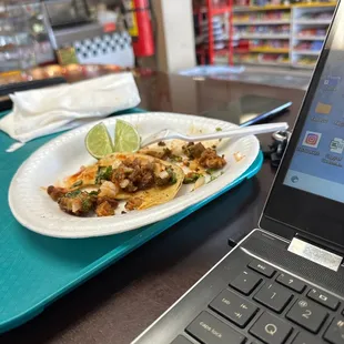 Must have tacos to start my day. TACOS