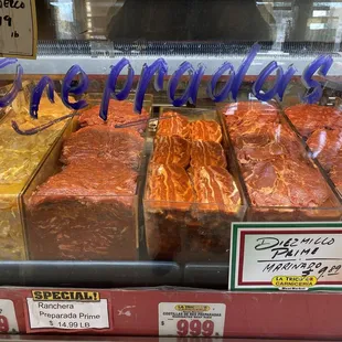 Ricas carnes para sus asados