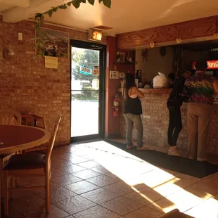 Front counter area. Restaurant seems clean.