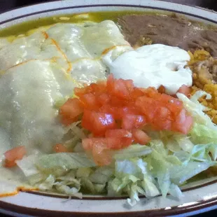 Enchilada verdes