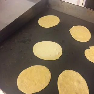 Handmade tortillas!