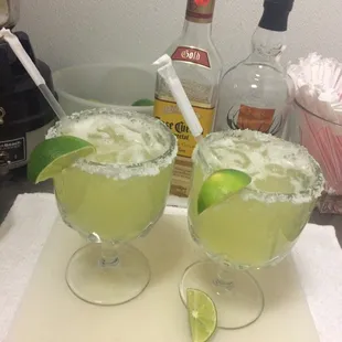 Delicious Lime Margaritas