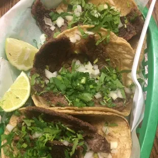 Tacos de Lomo de Rez