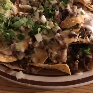 Steak nachos
