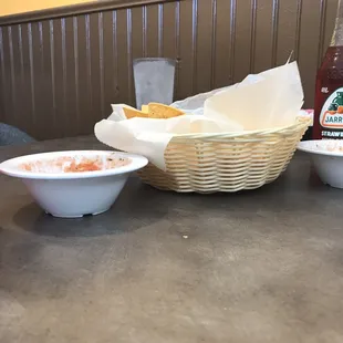 Jarritos, Chips &amp; Salsa Starters