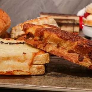 a variety of pastries