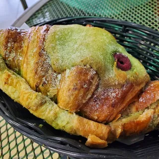 Almond Pistachio Raspberry Croissant