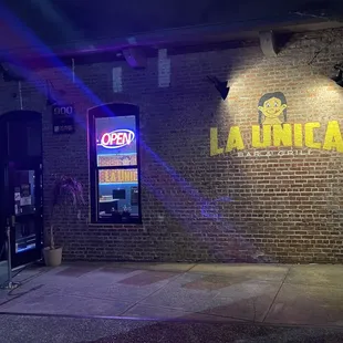 Outside entrance/patio