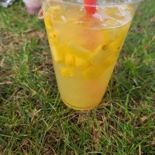 Pineapple agua fresca