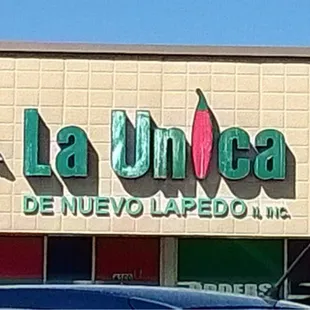 a car parked in front of a building