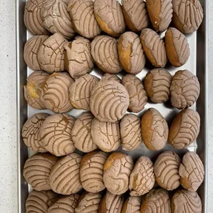 Conchitas chicas de chocolate !