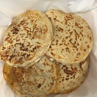 Gorditas de harina ready for take out