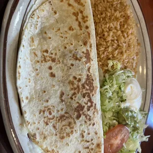 Quesadilla Mexican Dinner