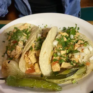 Chicken tacos