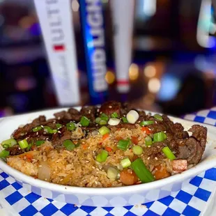 Our Kyong Song bulgogi bowl