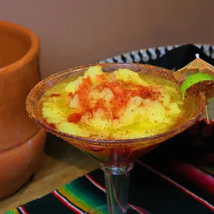 Our house-made Cadillac Mangorita Margarita!