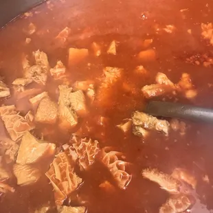 Menudo( sábado y domingo)
