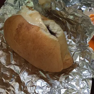 Pan con todo y salchicha / so good