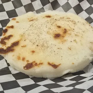 Arepa con queso