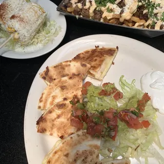 Quesadillas con Guacamole