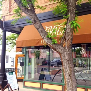 Store front located at the corner of Main St. and Nevada in Historic Downtown Littleton, CO!