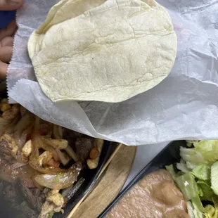 Fresh made tortillas