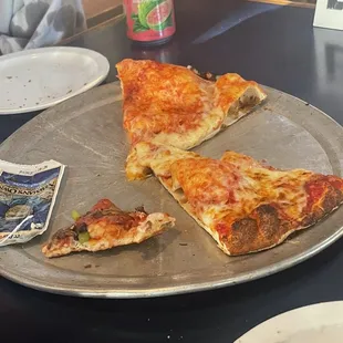 Cheese pizza (but hold the cheese?)