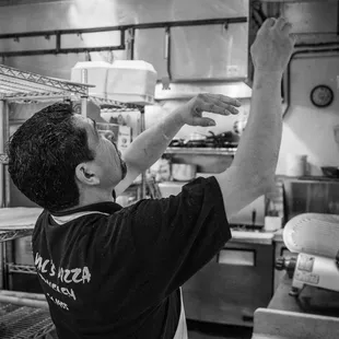 Tony showing off his amazing skills