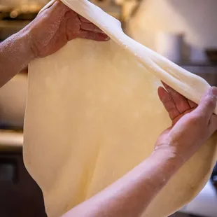 Stretch that dough
