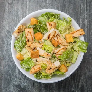 Caesar salad with a homemade dressing you'll love