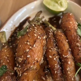 Roasted carrots