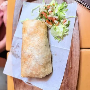 Burrito de chile relleno