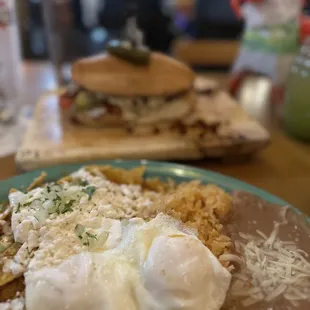 a plate of food on a table