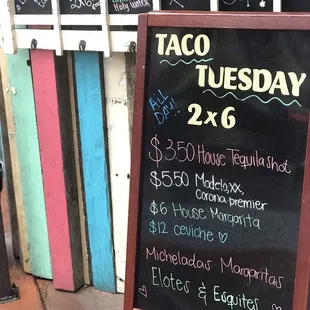 Taco Tuesday specials