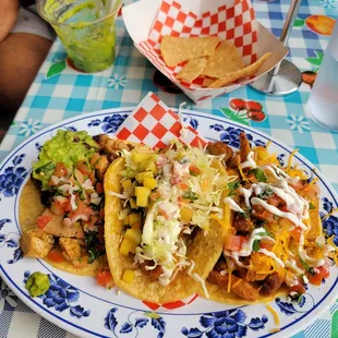 Pollo Asado Taco