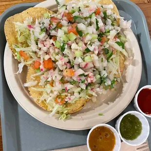 Ceviche Tostada