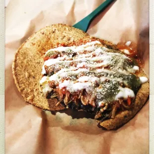 Tinga " Tamale Plate