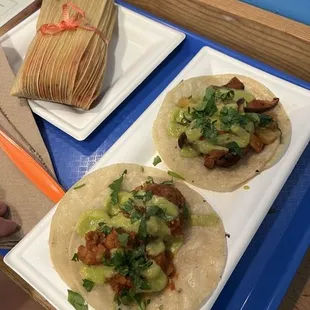 Mushroom Pastor Taco