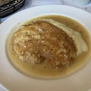 Martini chicken with potatoes