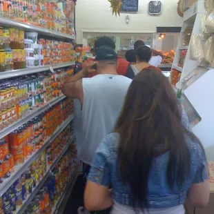 Line out the door on the 4th of July!  You know it's good!!!