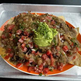 Carnitas nachos