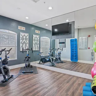 State of the art gym equipment
