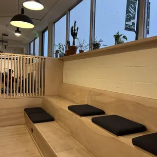 Cute seating with outlets