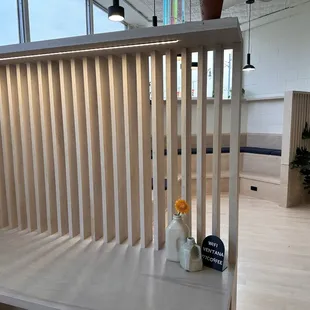 the interior of a modern office