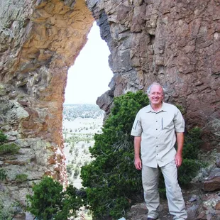 Me at Top of natural Arch