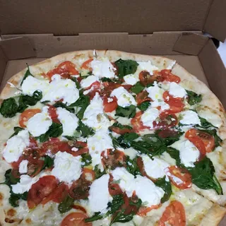 White Florentine Pizza